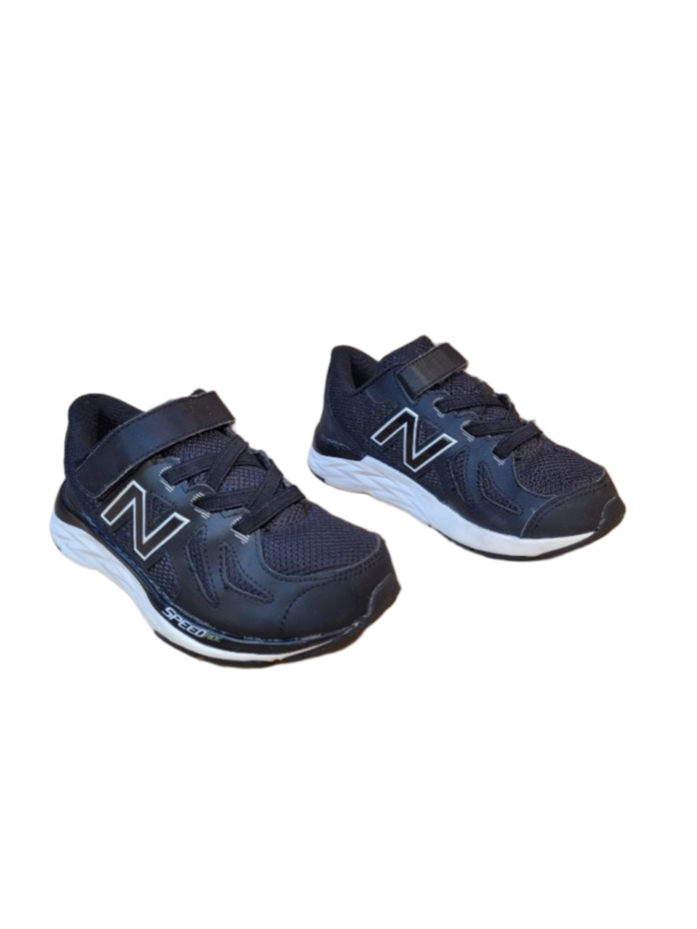 New Balance Speed Ride black running shoes for children size 13C